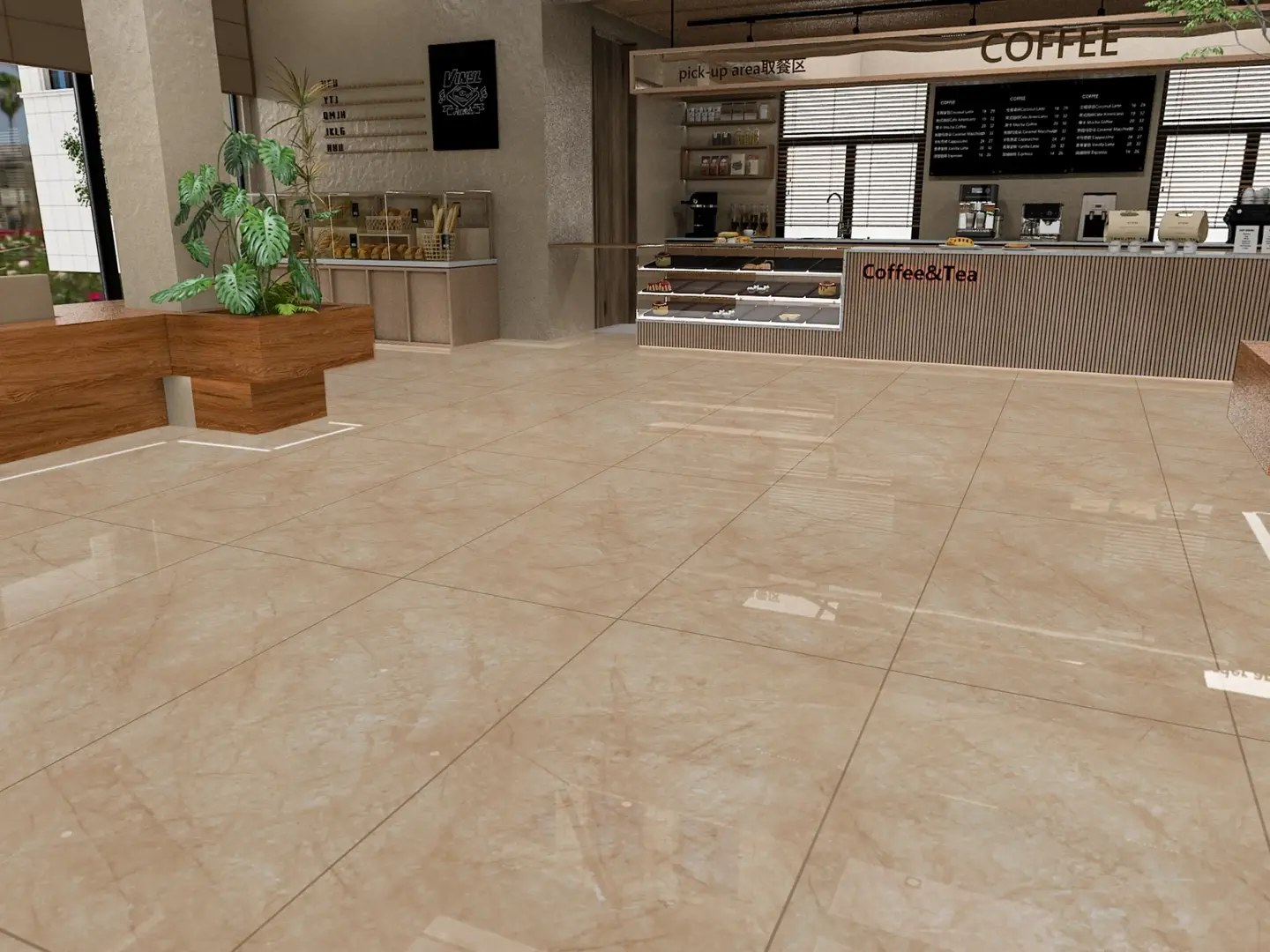 High quality 3D tile rendering and 360 degree product view