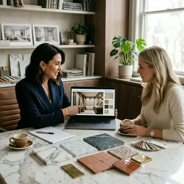 Customized client-specific tile catalogue creation